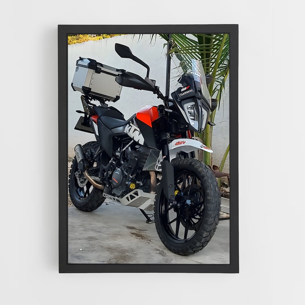 Poster Ride Under the Rain – affiche KTM Moto (vue 2)